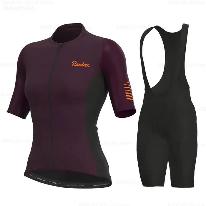 Femmes vêtements de cyclisme 2025 Raudax Ropa Ciclismo Mujer manches courtes Maillot