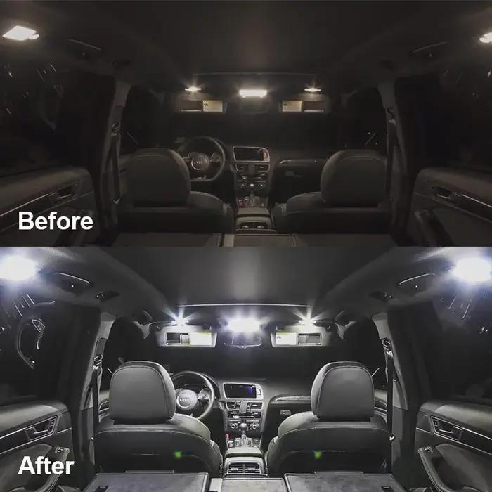 ZUORUI pour Ford Ranger 1989-2018 2019 2020 2021 Canbus véhicule LED intérieur coffre ampoules sans