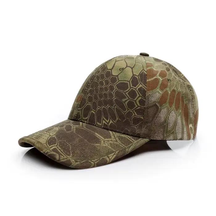 Casquette camouflage personnalisable logo - Snapback ajustable chasse randonnée tactique unisexe