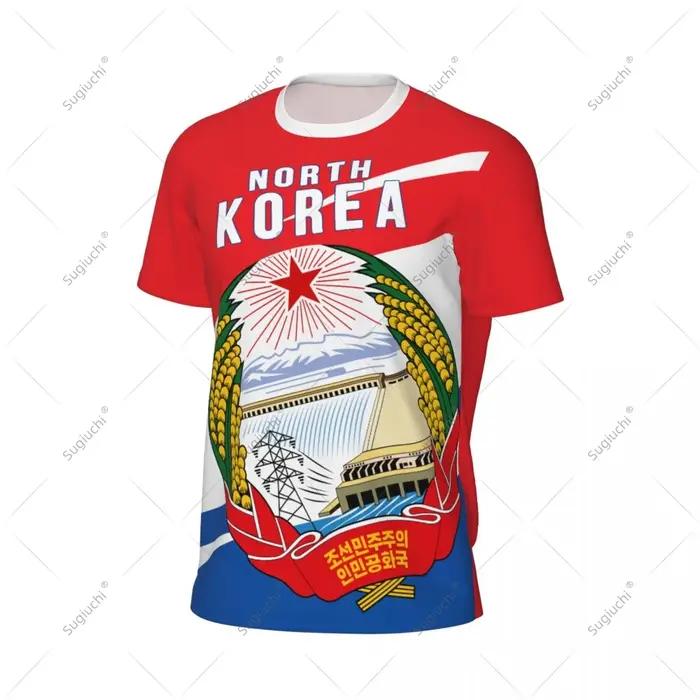 T-shirt sportif coréen à col rond pour hommes et femmes, idéal pour les partisans de sports et les activités de plein air