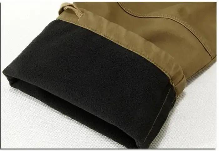 Pantalon cargo militaire polaire épaisse taille 40 pour chasse hivernale homme grand