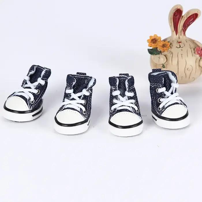 Chaussures en toile antidérapantes pour chiots et petites races de chiens pour toutes les saisons et occasions spéciales