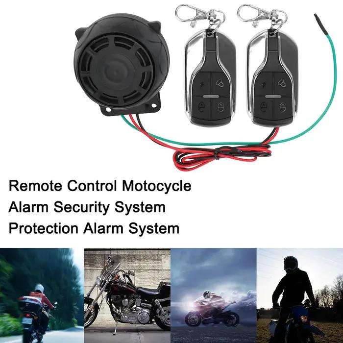 Système d'alarme de sécurité télécommandé protection contre le vol pour moto scooter vélo brake rotor locks sécurité voyages occasions spéciales