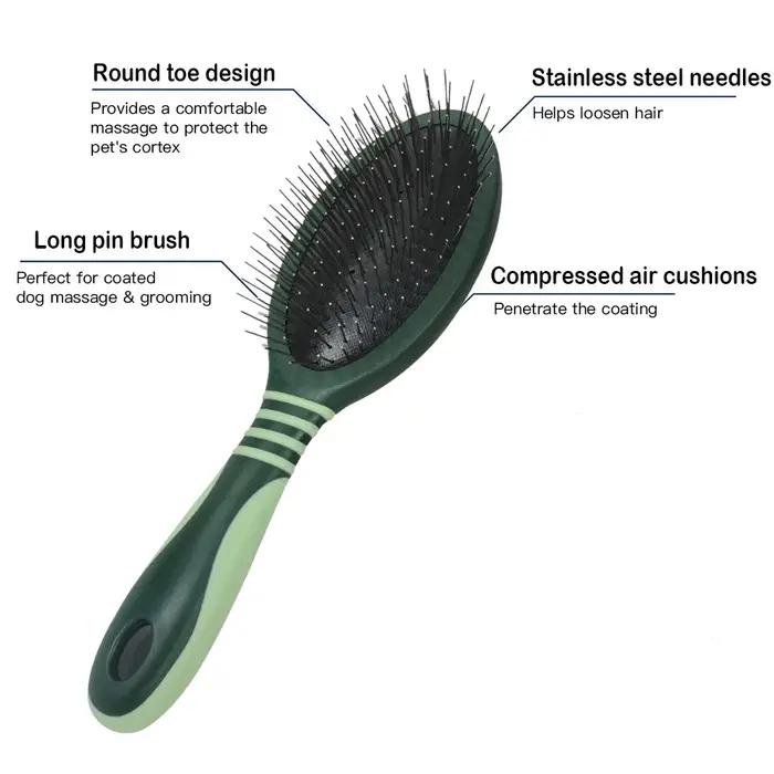 Brosse à épingles avec coussin d'air