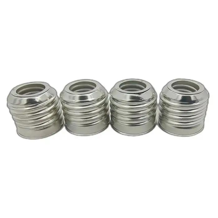 Support de lampe en fer E27 à E14, convertisseur de Base de douille ignifuge, adaptateur d'ampoule,