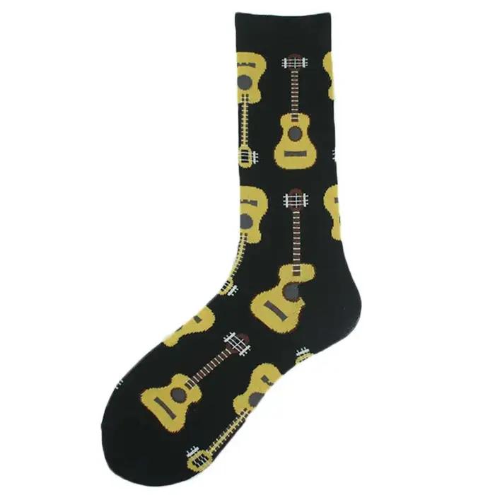 Chaussettes décalées homme aliens dinosaures requins - motifs fun unisex pour chasseurs originaux
