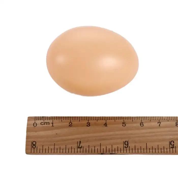 Œufs de canard et de cane artificiels, lot de 10 pièces, pour simulation, fournitures de fête, élevage de volailles, œufs de Pâques, œufs factices, œufs artificiels, éducatifs