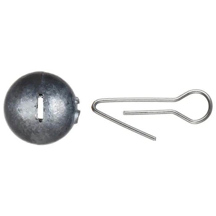Poids de balle de pêche en eau profonde avec boule ronde, plombs de pêche, tête de gabarit, accessoi