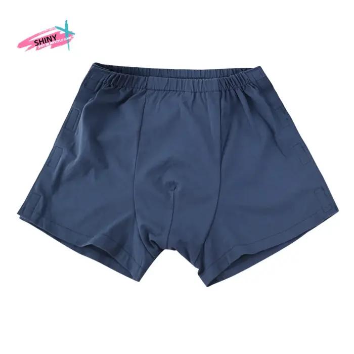 Boxers pour Hommes en Coton Doux Respirant Facile à Porter Multifonctionnels Occasions Spéciales Convalescence Post-Opératoire