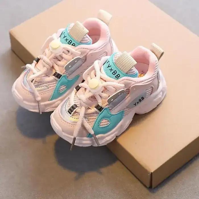 Taille 21-36 bébé enfant en bas âge chaussures pour garçons filles respirant maille petits enfants espadrilles décontrac