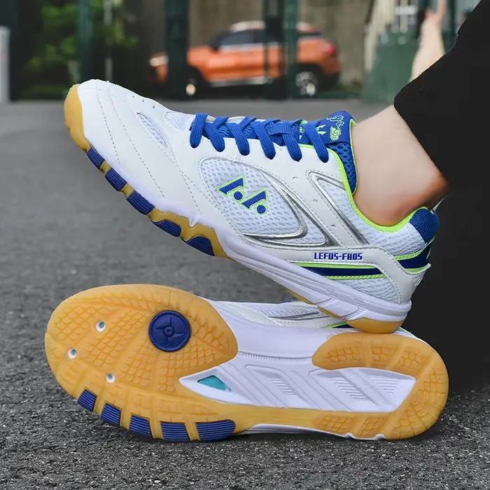 Chaussures de tennis de table pour hommes, baskets d'intérieur de haute qualité, chaussures de golf