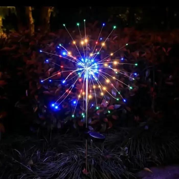 Feu d'artifice solaire LED