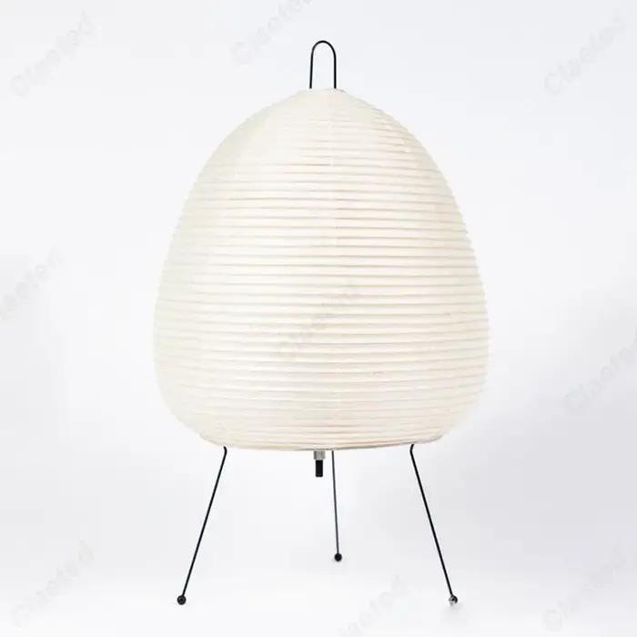 Design japonais Akari Noguchi Yong lampe de Table papier de riz lampe sur pied chambre décor à la ma