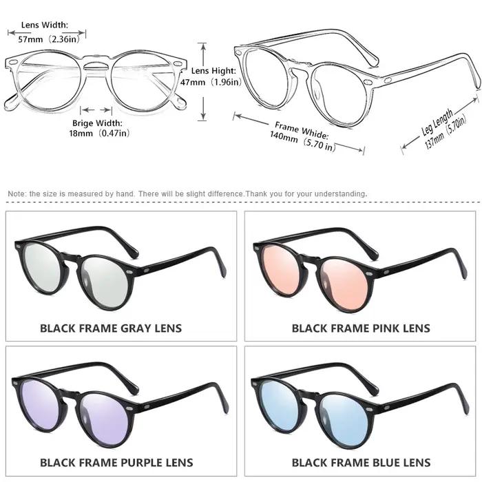 Cooldarer-Lunettes de soleil photochromiques unisexe, verres polarisés, pour la conduite, petit verr