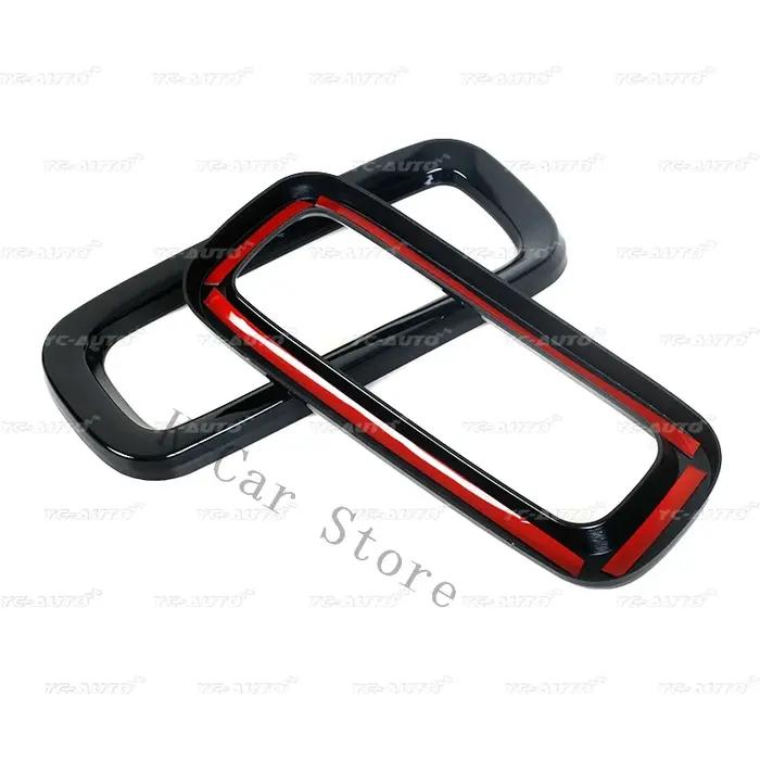 Inserts de calandre avant, 7 pièces, garniture de cadre de calandre de course pour Jeep Renegade 201