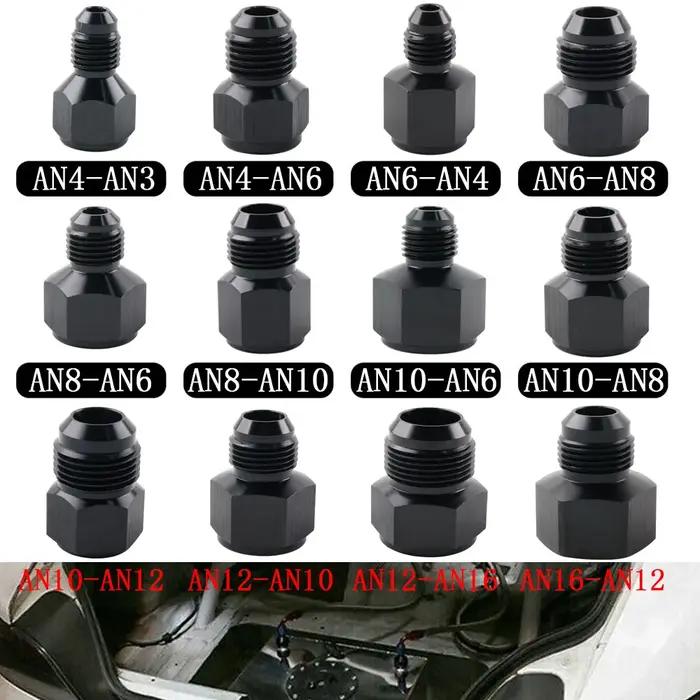 Adaptateur de raccord d'extension réducteur AN10 femelle vers AN6 mâle et AN4 AN6 AN8 AN10 AN12 AN16