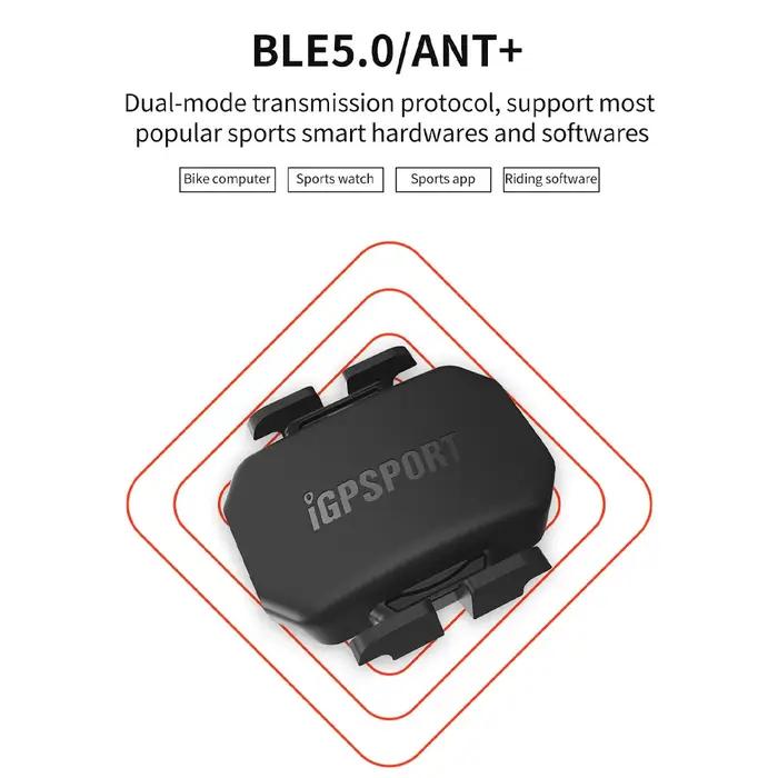 iGPSPORT-Capteur de cadence et de vitesse pour vélo, accessoires de cyclisme, compteur de vitesse po
