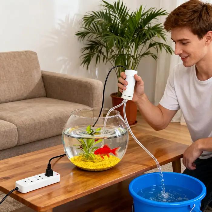 Pompe à Siphon électrique pour eau auto-amorçante USB