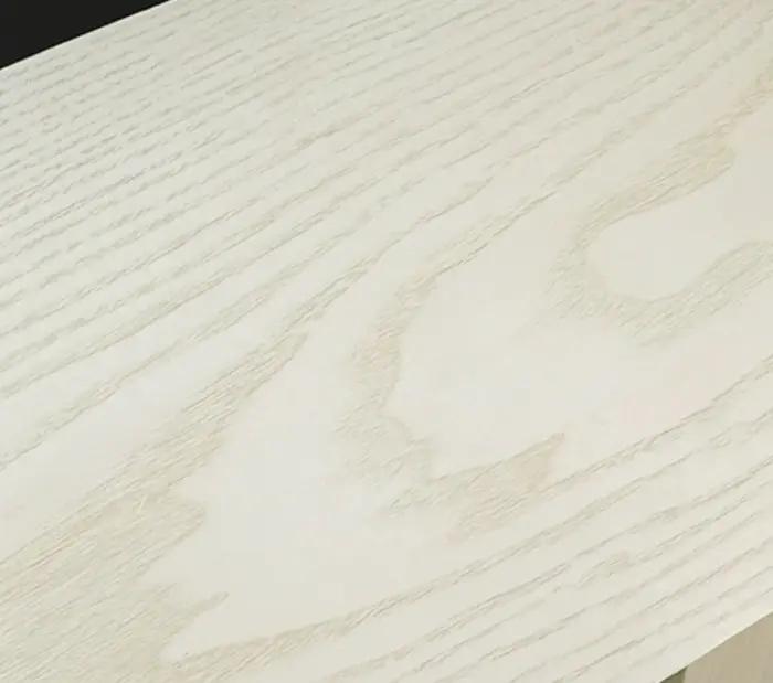 Feuilles de placage de bois blanc naturel, L:2.8 mètres, Largeur: 210mm T:0.3mm, Décoration de porte