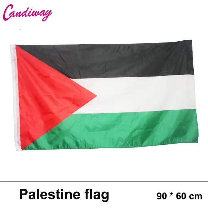 Drapeaux des pays islamiques du Moyen-Orient (EAU, ÉG, LB, PS, KW, JO, MA, SA, TN, TR, IR, SY, QA, I