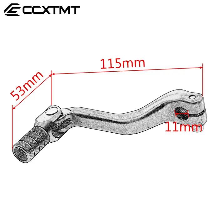 Levier de changement de vitesse pliable en aluminium pour moto ATV Kayo Apollo Zongshen NC 125 150 200 250 300 450 CB150 CB250 CB300 occasions spéciales conducteurs passionnés