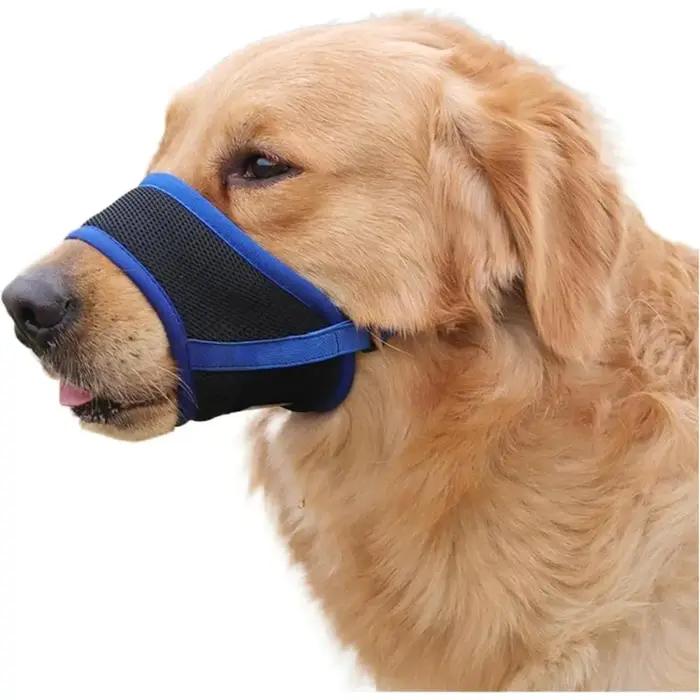 Muselière pour chien, muselière en nylon souple Anti-morsure