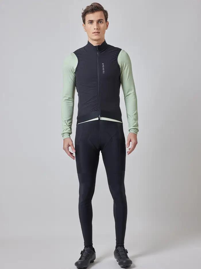 SPEXCEL – Gilet de cyclisme professionnel léger et coupe-vent pour homme, coupe-vent, respirant et f