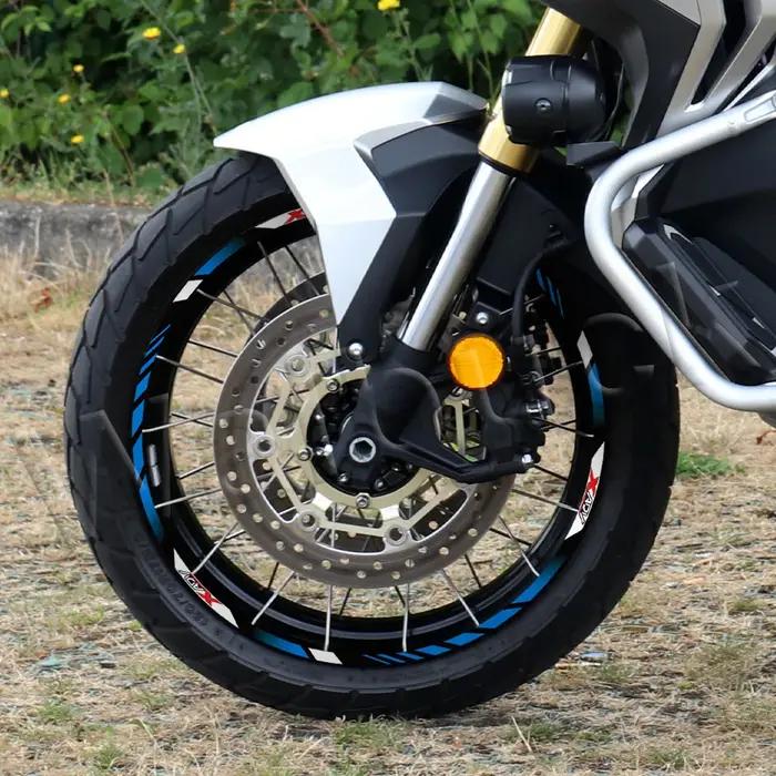Autocollant réfléchissant pour roue de moto Xadv X-ADV 750 xadv750 x-aventure, 17 pouces, 15 pouces,