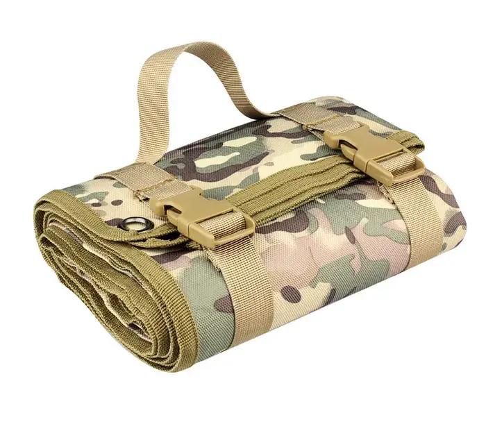 Tapis de tir tactique en nylon TPU 900d pour chasse, plage, randonnée et repos confortables en plein air