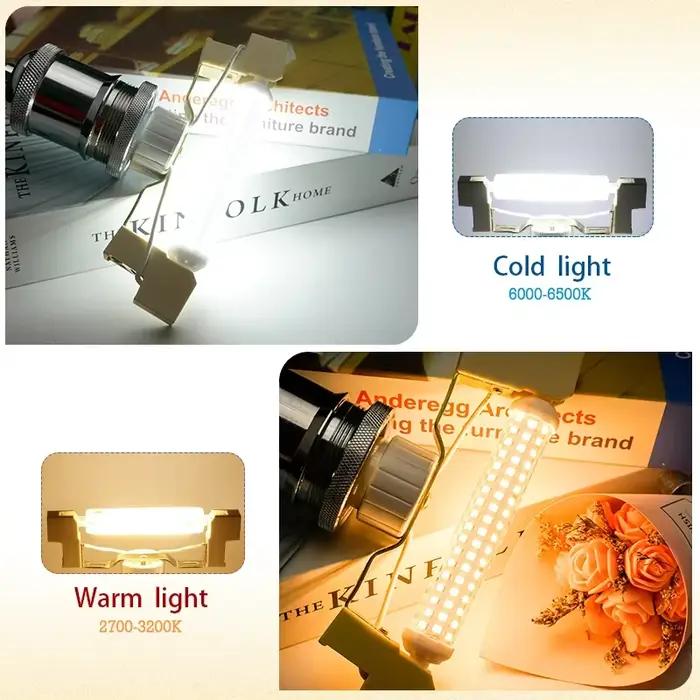 R7S LED 78mm 118mm 135mm ampoule 6w 9w 12w SMD 2835 Lampada lampe à LED 220V-240V maïs lumière écono