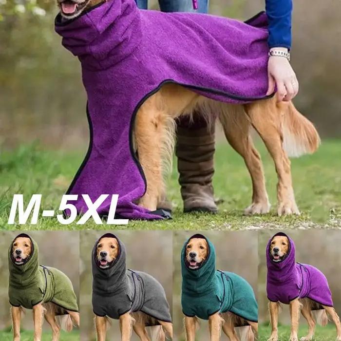 Serviette de plage absorbante en microcarence pour animaux de compagnie