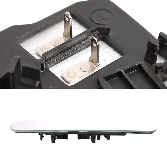 Rétroviseur latéral gauche droit en verre chauffant convexe, grand Angle pour Skoda Octavia MK2 A5 2