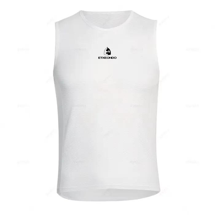 Équipe Etxeondo été hommes respirant cyclisme gilet sport descente maillots vélo court maille super