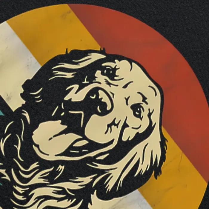 Golden Retriever chien la vie est dorée graphique T-shirts hommes femmes mode t-shirt style décontracté 100% coton