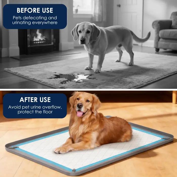 Support pour tapis de propreté pour chien