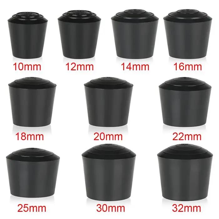 Coussinets ronds anti-aldes pour meubles, couvre-pieds, capuchons de chaise, protecteurs de sol, 10