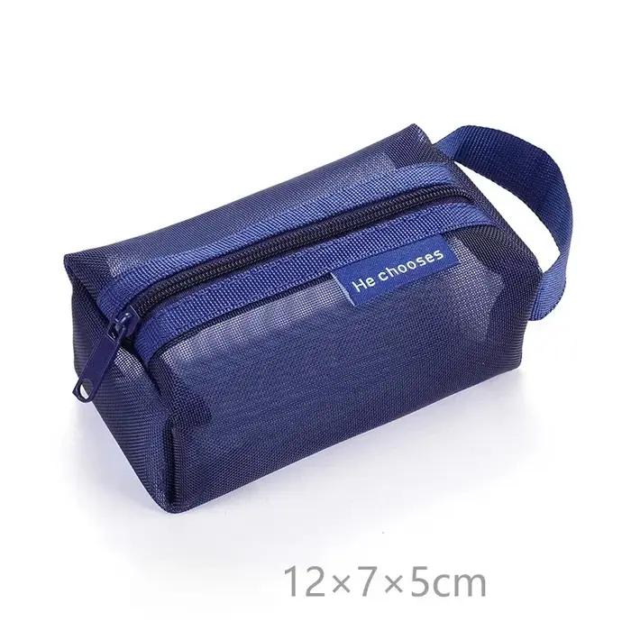 Série Sombre Vintage tridimensionnel carré toile porte-monnaie pochette grande capacité clé rouge à lèvres écouteur carte sac polyvalent femmes occasions spéciales