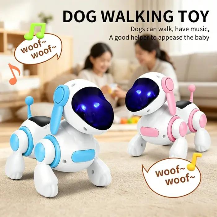 Jouet robot chien interactif intelligent avec marche simulée