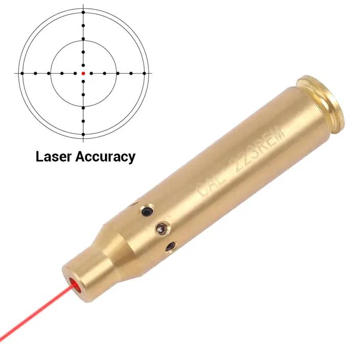 Visée laser point rouge pour cartouche 9 mm CAL .223 REM