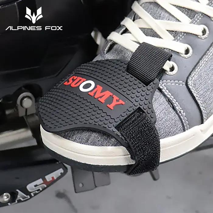 SUOMY – couvre-chaussures de moto, protection de changement de vitesse, réglable et Durable, protection de botte, levier de vitesse antidérapant