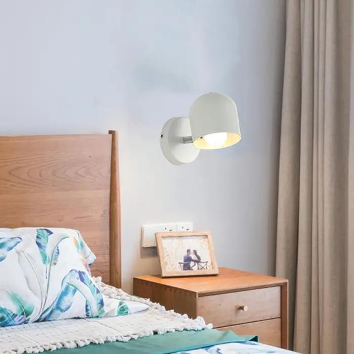 Applique Murale en Fer au Design Moderne Simple, Luminaire Décoratif d'Nik, Idéal pour une Chambre à