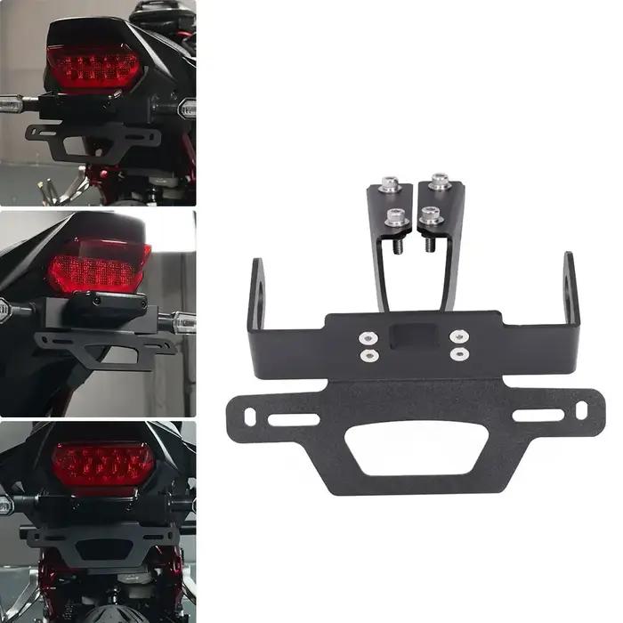 Support de plaque d'immatriculation pour Honda Hornet 750 500 2023 2024 élégant design compact pour ranger le garde-boue arrière installation facile compatible avec les modèles 2023 2025