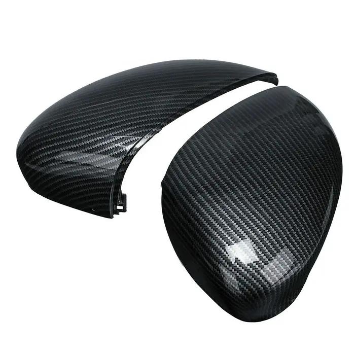 Couvercle de rétroviseur d'aile en Fiber de carbone peint pour Ford Fiesta MK7 2008 – 2019, couvercl
