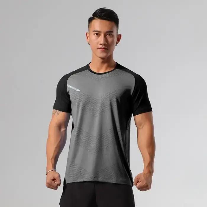Chemise de course à manches courtes pour hommes