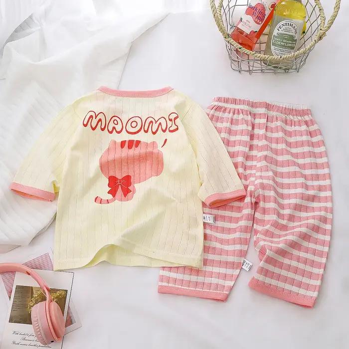 Ensemble pyjama en coton pour bébé