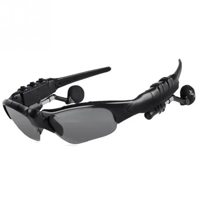Lunettes connectées Bluetooth pour randonnée - Casque audio intégré avec verres polarisés UV protection