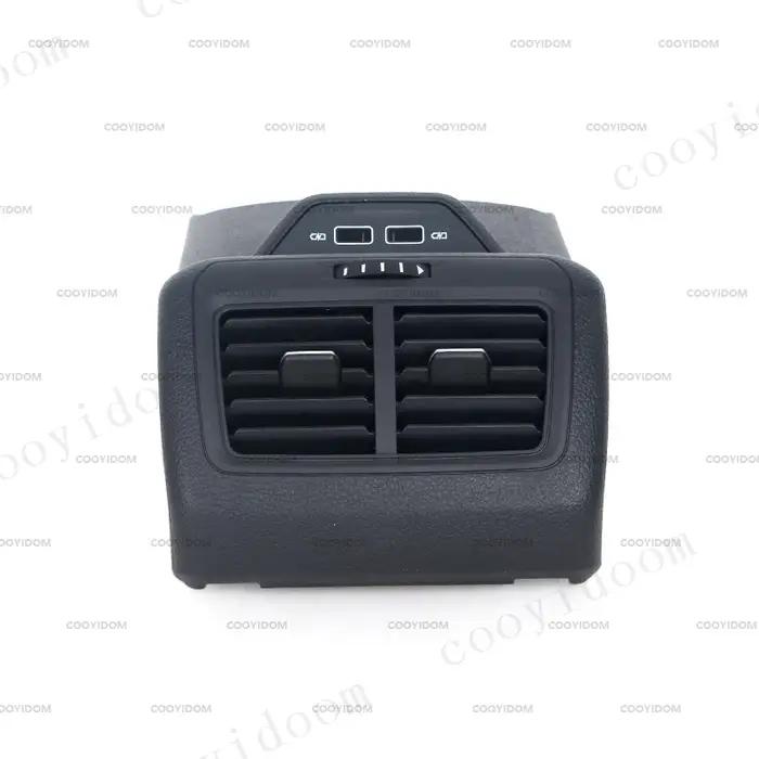 Accoudoir central de sortie d'aération A/C, cadre de garniture arrière avec USB C Type-C, VW Golf 7,