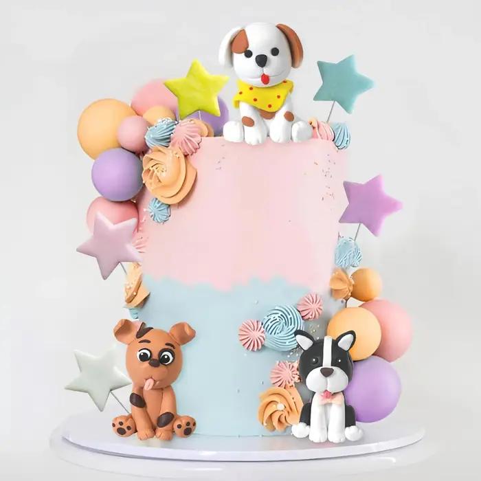 Décoration de gâteau pour chien