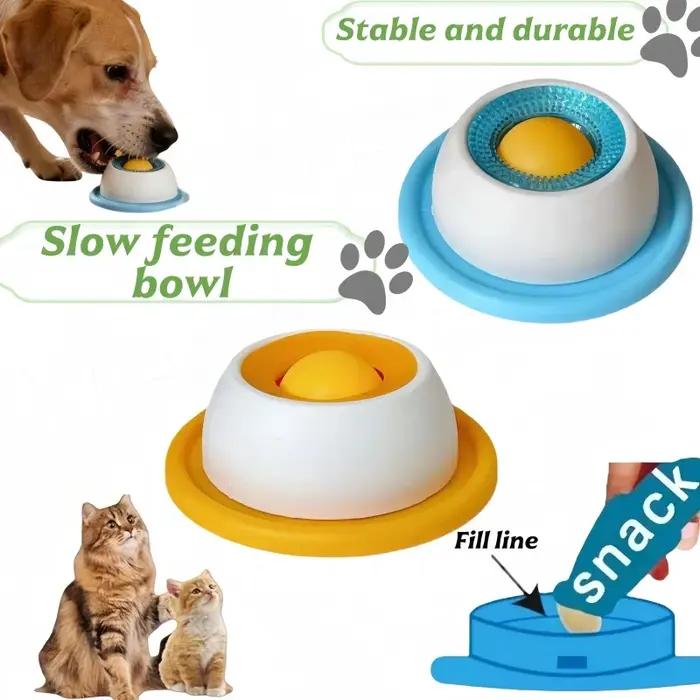 Bol à lécher pour chiens et chats jouet interactif pour nourrir et jouer occasion spéciale pour animaux de compagnie