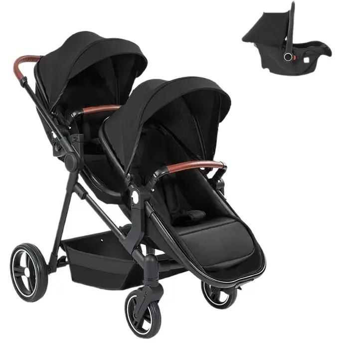 NOUVEAUX Coussinets jumeaux ultra-légers, coussinets multifonctionnels avec sièges auto, 3 en 1 plié